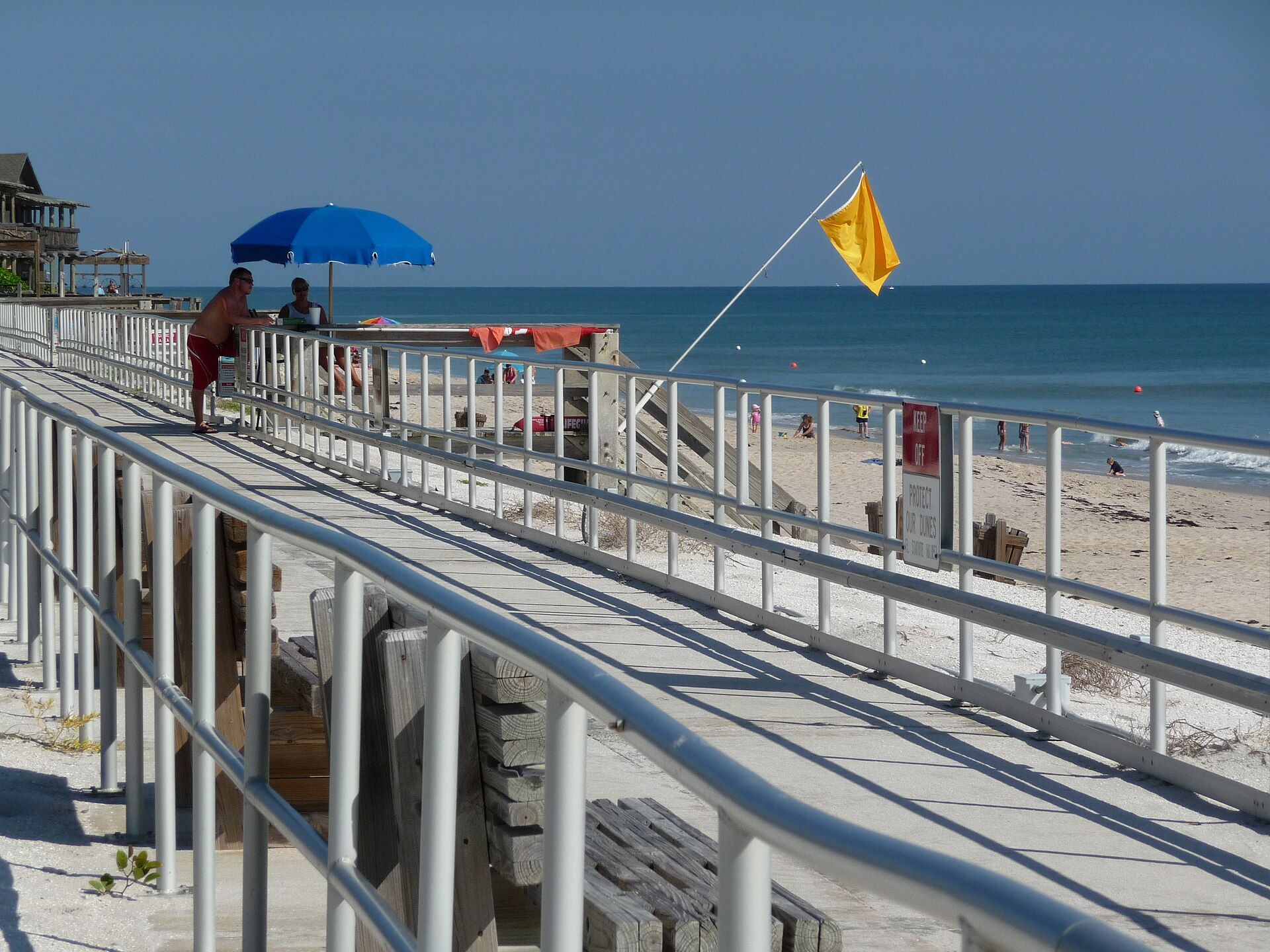 Boardwalk at Humiston Beach in Vero Beach